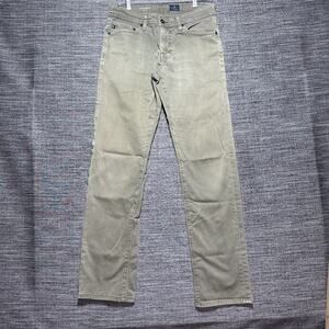 Adriano Goldschmied Pants Men's Size 30x32 Green The Graduate Tailored Leg